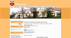 Desktop Screenshot of morasice.cz